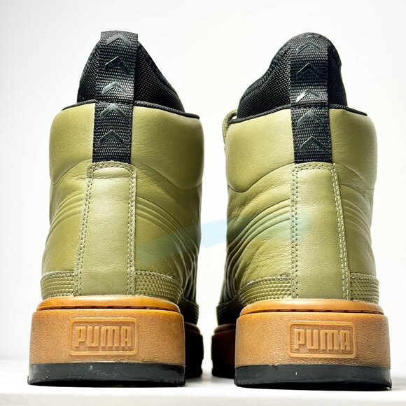 Puma Evolution The Ren Boots in Burnt Olive and Black Sz 8.5 - Picture 7 of 8